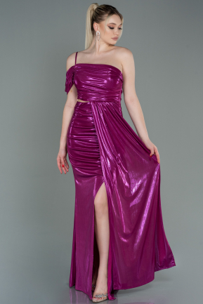 Long Fuchsia Prom Gown ABU3117