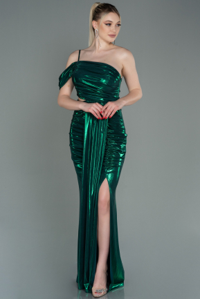 Long Emerald Green Prom Gown ABU3117