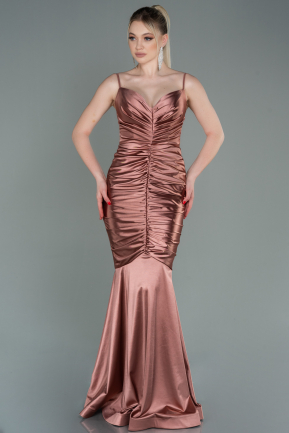 Long Onion Skin Mermaid Prom Dress ABU3121