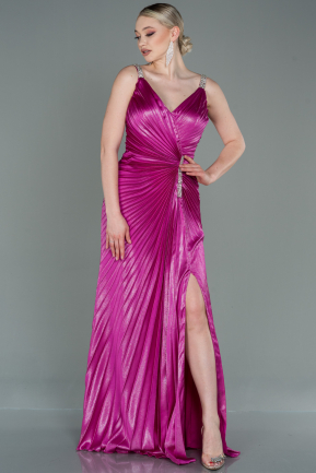 Fuchsia Long Mermaid Prom Dress ABU2909