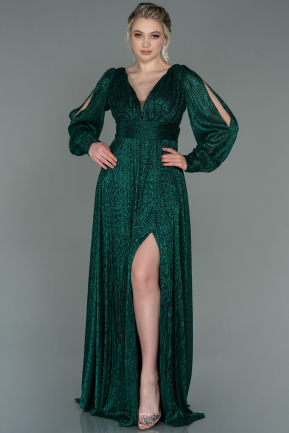 Emerald Green Long Evening Dress ABU2905