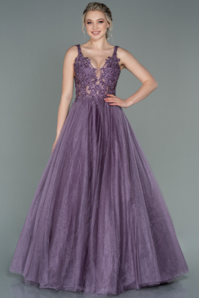 Long Lavender Evening Dress ABU2278
