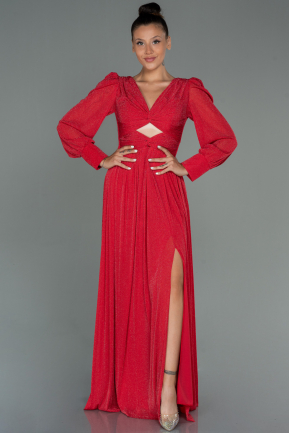 Long Red Evening Dress ABU3103