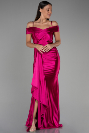 Long Fuchsia Prom Gown ABU3240