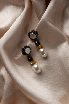 Pearl Fabric Earring PT688