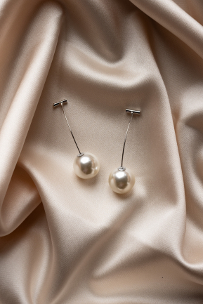 Pearl Fabric Earring PT701
