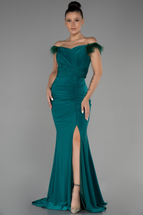 Long Emerald Green Evening Dress ABU3308