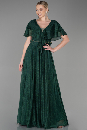 Long Emerald Green Evening Dress ABU3313