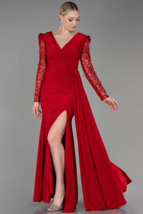 Long Red Evening Dress ABU3321
