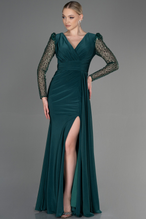 Long Emerald Green Evening Dress ABU3321