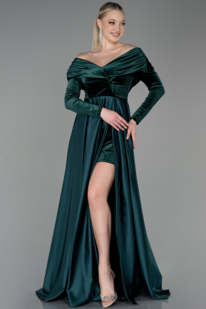Long Emerald Green Evening Dress ABU2083
