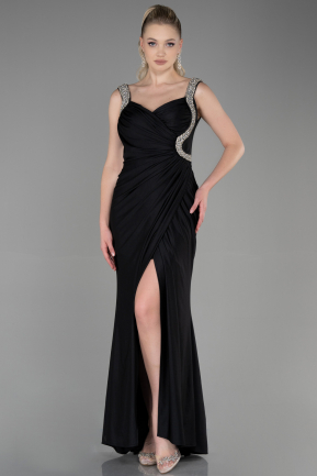 Long Black Evening Dress ABU3270