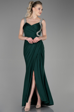 Long Emerald Green Evening Dress ABU3270