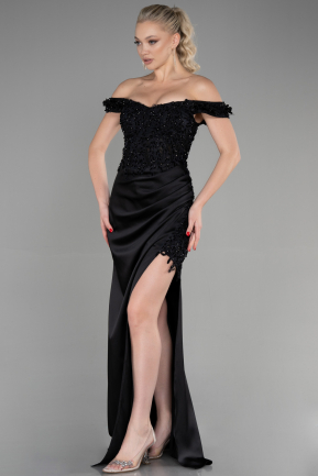 Long Black Evening Dress ABU3384