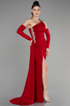 Long Red Evening Dress ABU3466