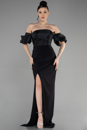 Long Black Evening Dress ABU3507