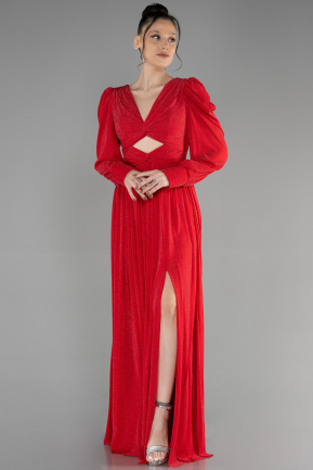Long Red Evening Dress ABU3103