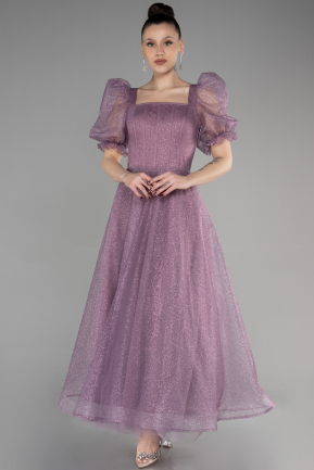 Midi Lavender Evening Dress ABK1947