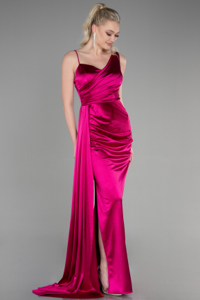 Fuchsia Long Prom Gown ABU2373