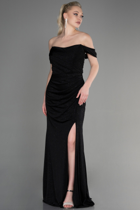 Long Black Evening Dress ABU3633