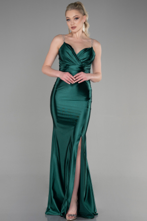 Long Emerald Green Mermaid Evening Gown ABU3575