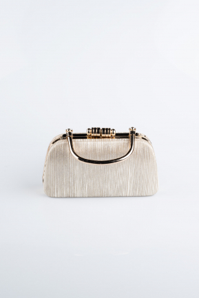 Gold Laser Cut Evening Bag SH839