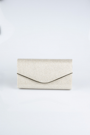 Silvery Envelope Bag SH810