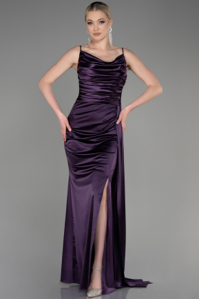 Long Satin Prom Gown ABU2539