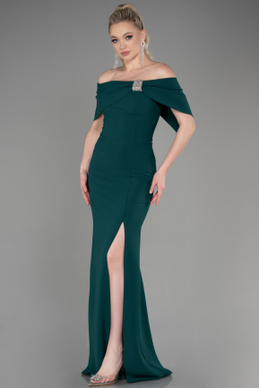 Long Emerald Green Evening Dress ABU3775