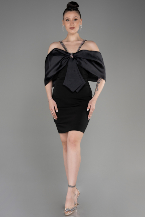 Short Black Cocktail Dress ABK2020