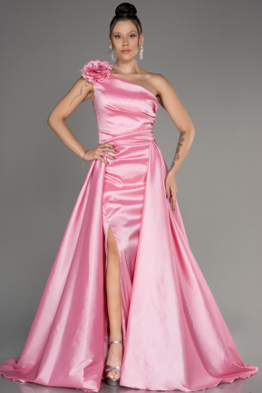 Pink Long Evening Dress ABU3772