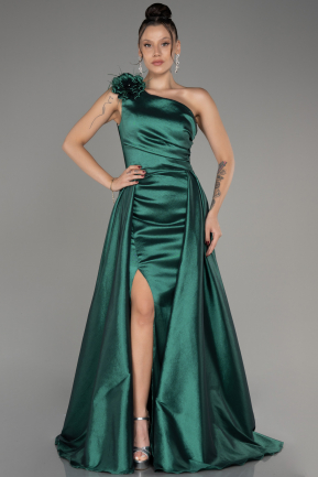 Emerald Green Long Evening Dress ABU3772