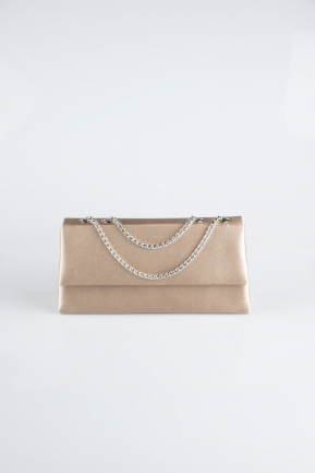 Cappuccino Satin Night Bag SH818