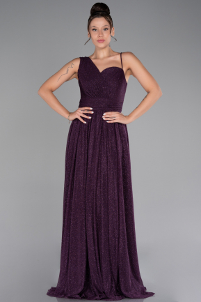 Long Purple Evening Dress ABU4190