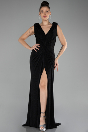 Long Black Evening Dress ABU4226