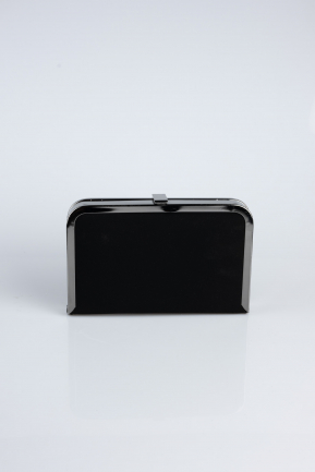 Black Suede Box Bag KC121