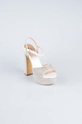 White Stony Evening Shoe MJ4229