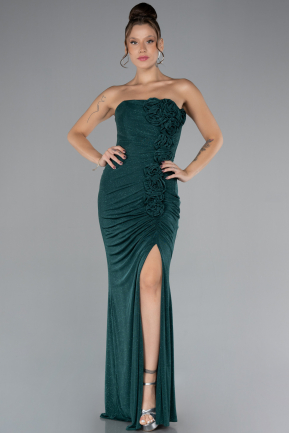 Emerald Green Long Evening Dress ABU4225