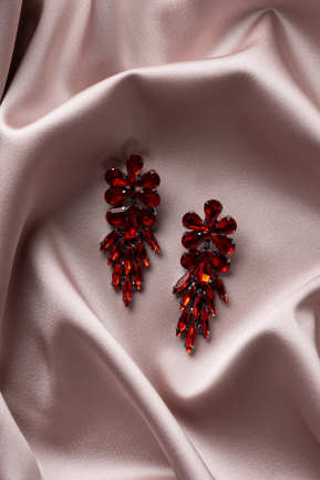 Red Earring UK624