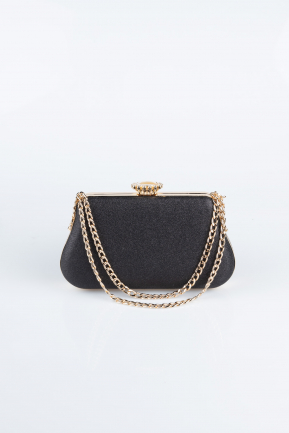 Black-Gold Night Bag SH834