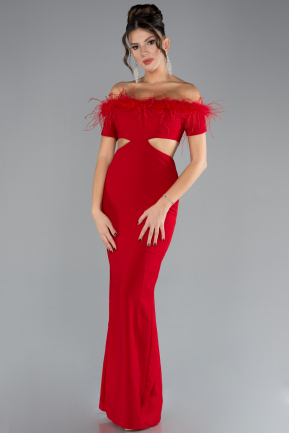 Long Red Evening Dress ABU3602