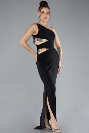 Long Black Evening Dress ABU3702