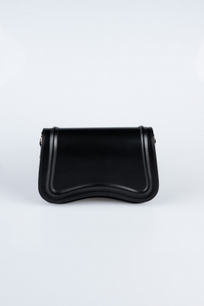 Black Leather Night Bag KC403