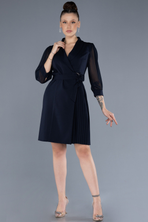 Short Navy Blue Cocktail Dress ABK1840