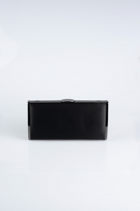 Black Satin Night Bag V700