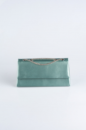 Mint Satin Night Bag SH818