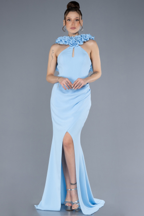 Long Light Blue Evening Dress ABU4610