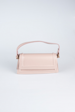 Rose Colored Leather Night Bag KC409