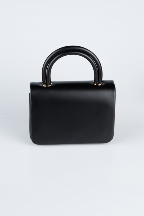 Black Leather Night Bag KC264