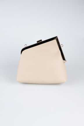 Mink Leather Evening Bag KC475